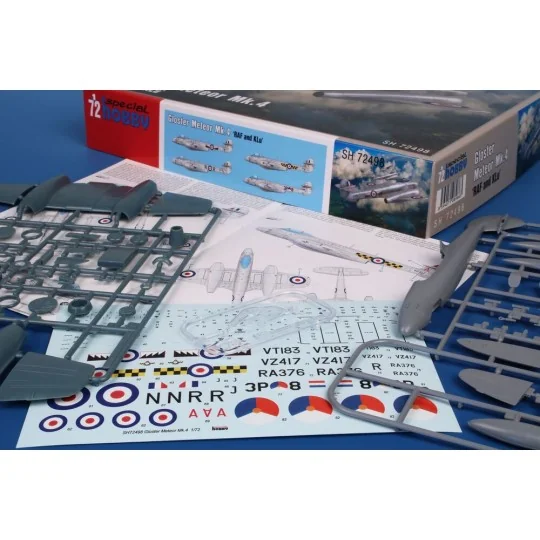 Gloster Meteor Mk.4, 1/72 - Special Hobby 100-SH72498