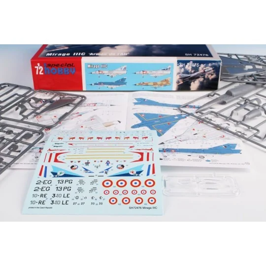 Mirage IIIC Armee de I'Air, 1/72 - Special Hobby 100-SH72476