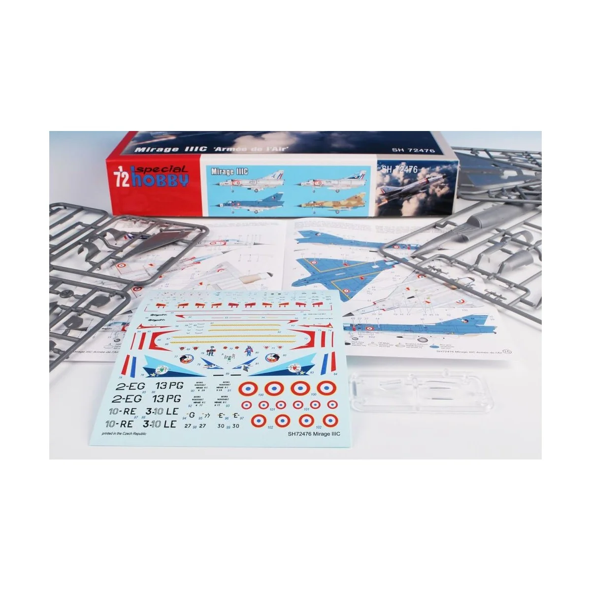 Mirage IIIC Armee de I'Air, 1/72 - Special Hobby 100-SH72476