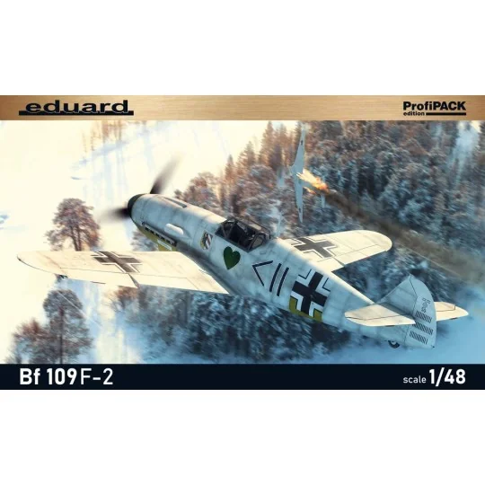 Bf 109F-2 1/48 Profipack - Eduard Plastic Kits 82115