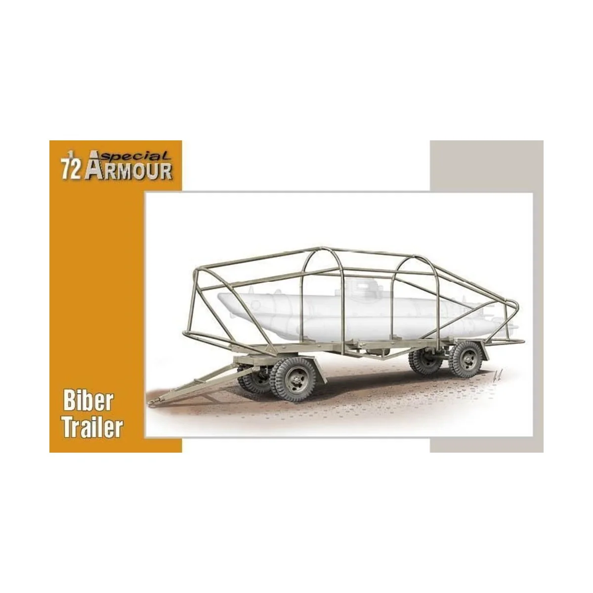 Biber Trailer, 1/72 - Special Hobby 100-SA72018