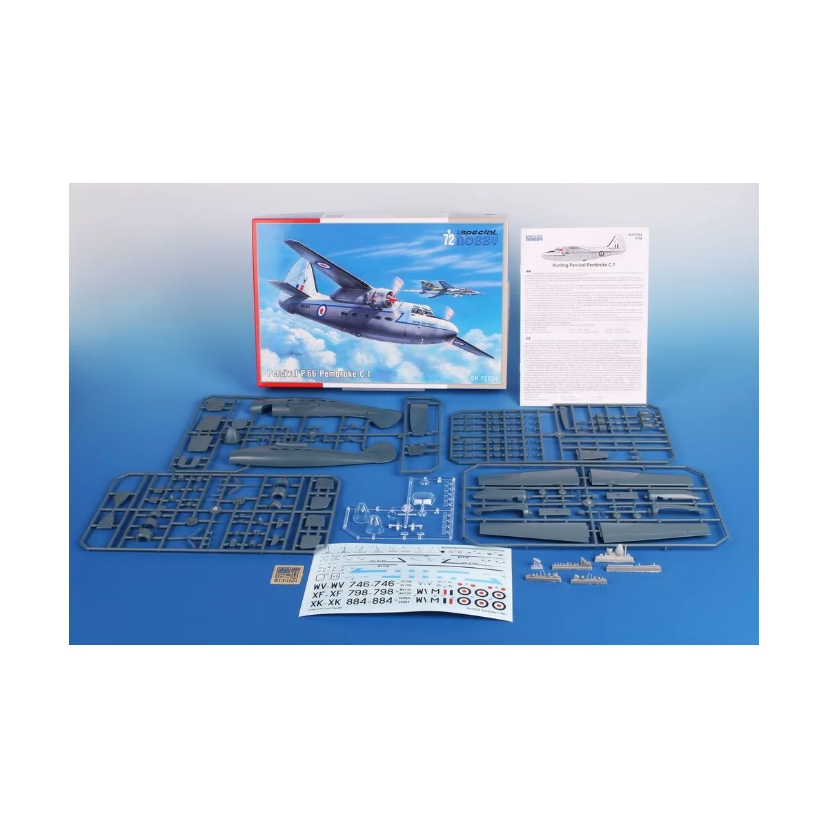 Percival P.66 Pembroke C.1, 1/72 - Special Hobby 100-SH72524