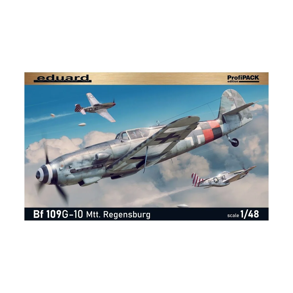 Bf 109G-10 Mtt Regensburg Profipack, 1/48 - Eduard Plastic Kits 82119