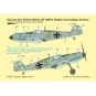 Bf 109E-4 German Ace H. Wick Decal Motley Camo, 1/72 - MPM 100-K72031