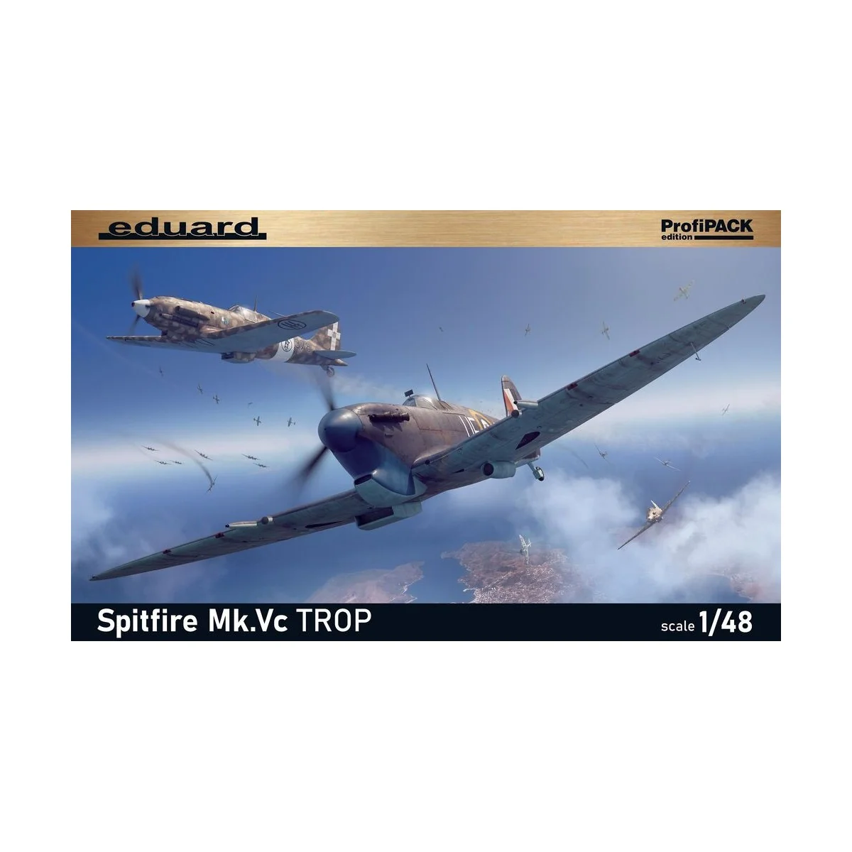 Spitfire Mk.Vc TROP Profipack, 1/48 - Eduard Plastic Kits 82126