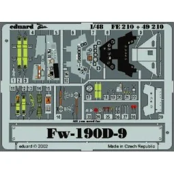 Fw-190D-9, 1/48 - Eduard Accessories FE210