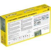 F-86F Sabre / Canadair CL-13 B Sabre VI, 1/72 - Heller 80277