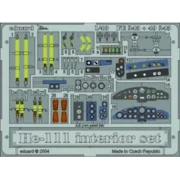 Heinkel He 111, Interior set, 1/48 - Eduard Accessories FE245