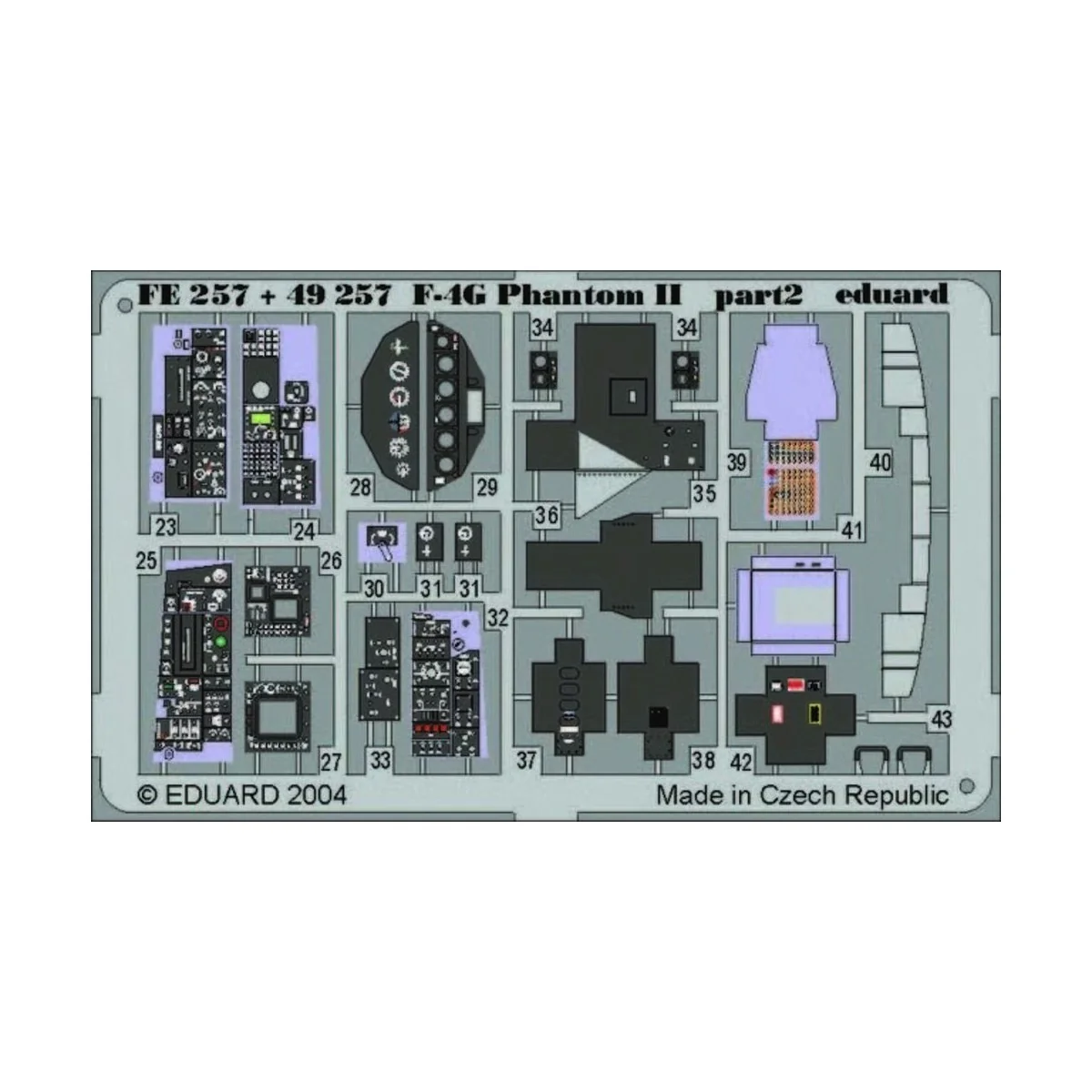 F-4G Phantom II, 1/48 - Eduard Accessories FE257