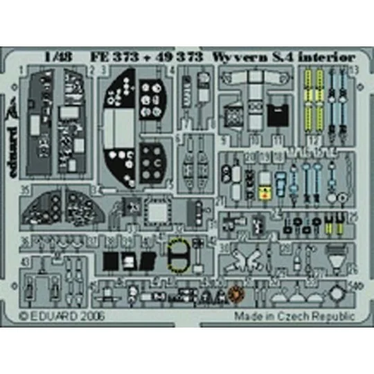 Wyvern S.4 interior Für Trumpeter-Bausatz, 1/48 - Eduard Accessorie...