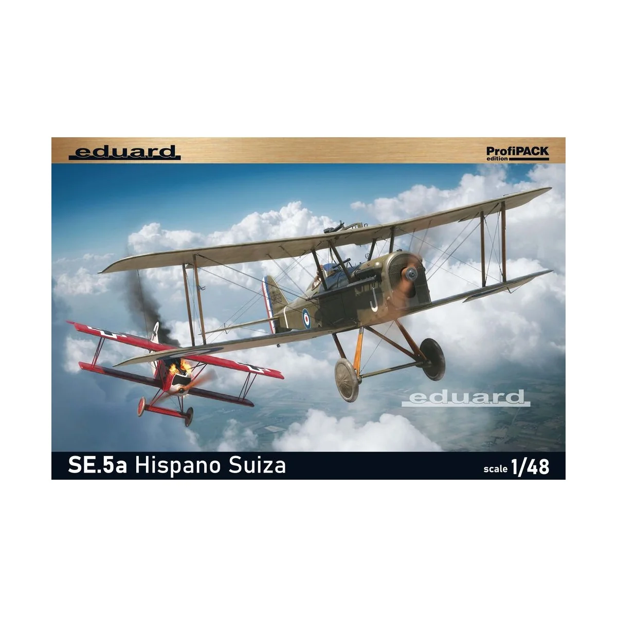 SE.5a Hispano Suiza Profipack, 1/48 - Eduard Plastic Kits 82132 SE.5a Hispano Suiza Profipack, 1/48 - Eduard Plastic Kits 82132