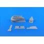 BAC Lightning(for any version)- Front Undercarriage Bay Set, 1/48 -...