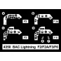 BAC Lightning F2/F2A/F3/F6-Cockpit Set, 1/48 - CMK 129-4350
