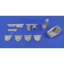 BAC Lightning F2/F2A/F3/F6-Cockpit Set, 1/48 - CMK 129-4350 2
