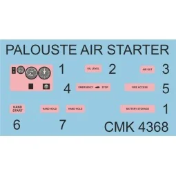 Palouste Mk.101/100-Jet Air Starter Trolleys and Airborne Pod, 1/48... 2