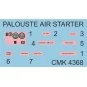 Palouste Mk.101/100-Jet Air Starter Trolleys and Airborne Pod, 1/48...