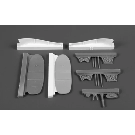 Blenheim Mk.II Finish AF Retractable Ski Undercarriage, 1/48 - CMK ...