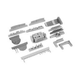 Tempest Napier Sabre engine(upper half), 1/48 - CMK 129-4393 2