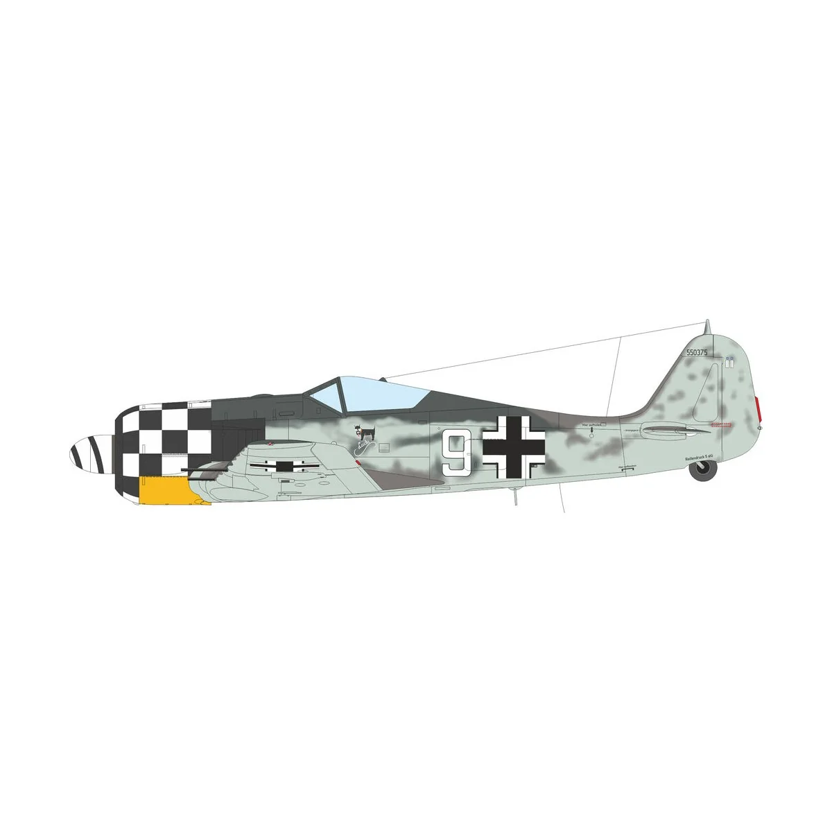 Fw 190A-6 EDUARD-PROFIPACK - Eduard Plastic Kits 82137