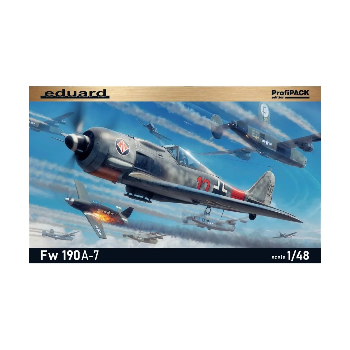 Fw 190A-7, 1/48 - Eduard Plastic Kits 82138