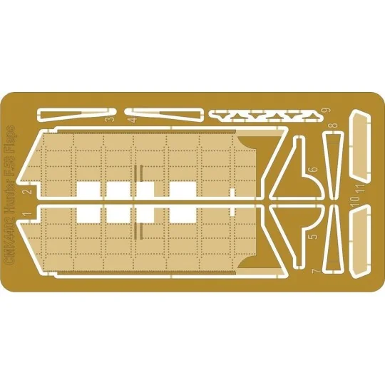 Hawker Hunter F.58A Flaps Correction Set, 1/48 - CMK 129-4402