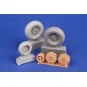 B-26B/C Marauder Undercarriage Wheels / for ICM kit, 1/48 - CMK 129...