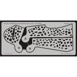 Bf-109E Schablone große Flecken - Eduard Accessories XF561 2
