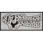 Bf109F/G Schablone große Flecken - Eduard Accessories XF562