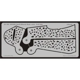 Bf-109ESmall Blotch mask-etch - Eduard Accessories XF563 2