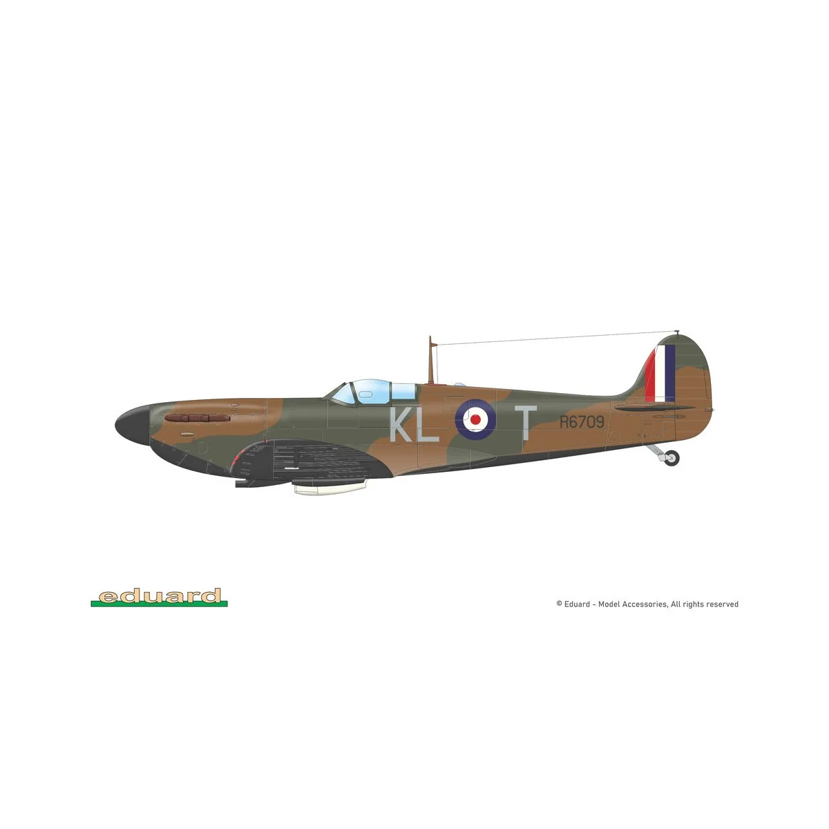 Spitfire Mk.Ia, 1/48 - Eduard Plastic Kits 82151