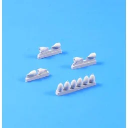 WWII Soviet Bombs FAB 100kg (6pcs), 1/48 - CMK 129-4270