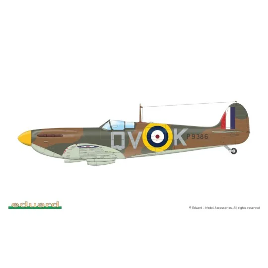 Spitfire Mk.Ia, 1/48 - Eduard Plastic Kits 82151