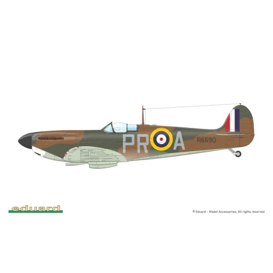 Spitfire Mk.Ia, 1/48 - Eduard Plastic Kits 82151