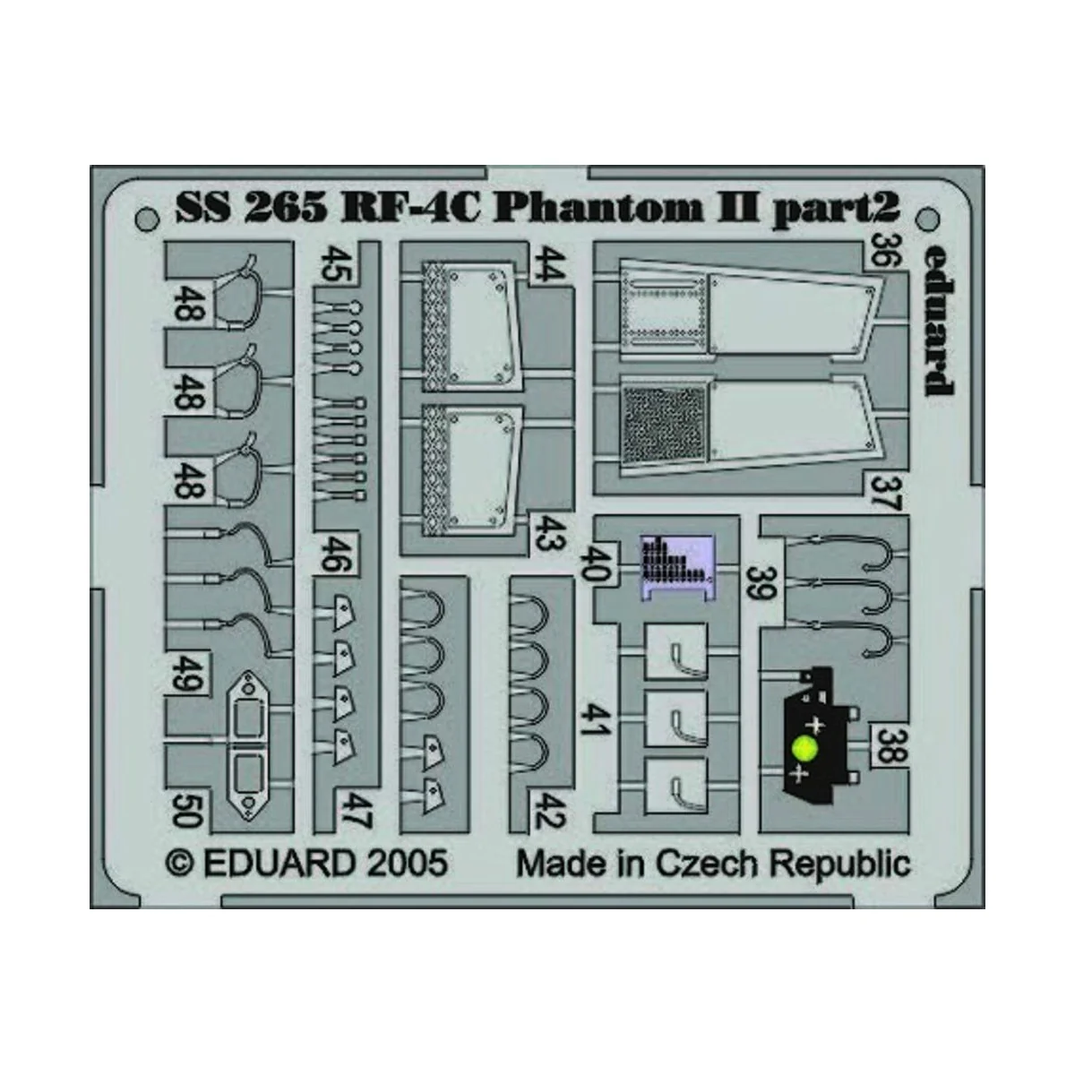 RF-4C Phantom II SS265, 1/72 - Eduard Accessories SS265