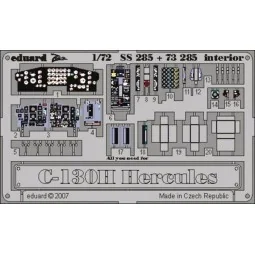 C-130H Hercules interior, 1/72 - Eduard Accessories SS285