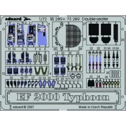 EF 2000 Typhoon Double seater für Revell-Bausatz, 1/72 - Eduard Acc...