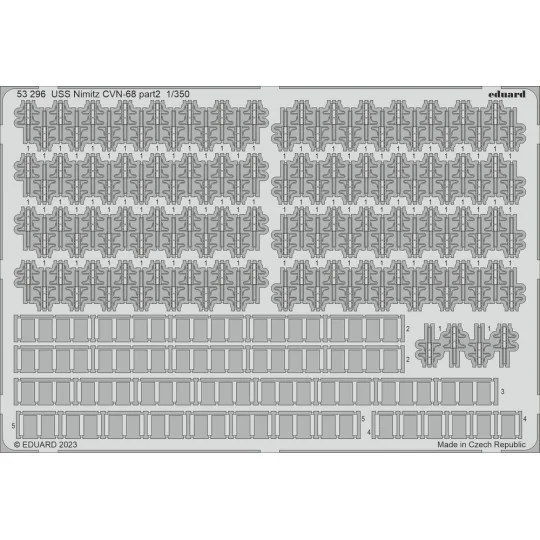 USS Nimitz CVN-68 PART I, 1/350 - Eduard Accessories BIG5369