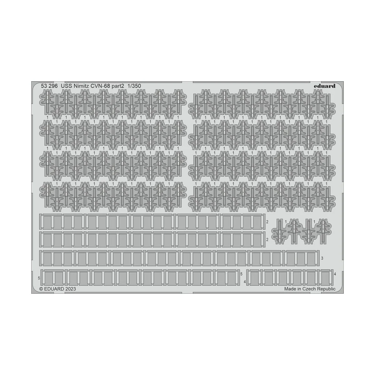 USS Nimitz CVN-68 PART I, 1/350 - Eduard Accessories BIG5369