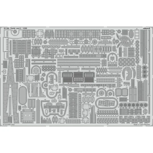 Tirpitz, 1/350 - Eduard Accessories BIG5365