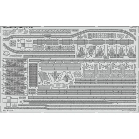 HMS Ark Royal 1939, 1/350 - Eduard Accessories BIG5372