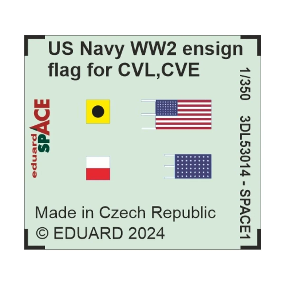 USS Sangamon CVE-26, 1/350 - Eduard Accessories BIG5373