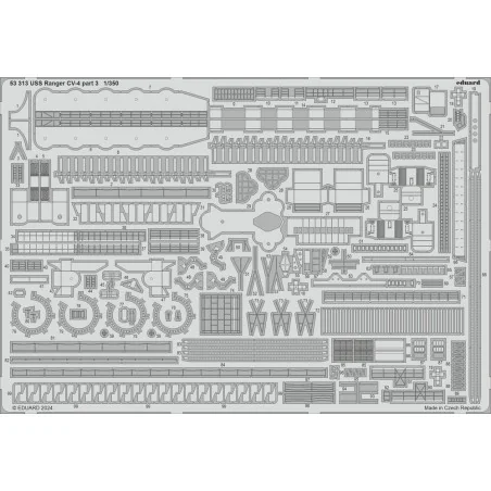 USS Ranger CV-4 0, 1/350 - Eduard Accessories BIG5374