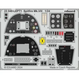 Spitfire Mk.VIII AIRFIX, 1/24 - Eduard Accessories BIG2406 2