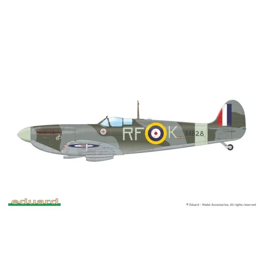 Spitfire Mk.Ia, 1/48 - Eduard Plastic Kits 82151