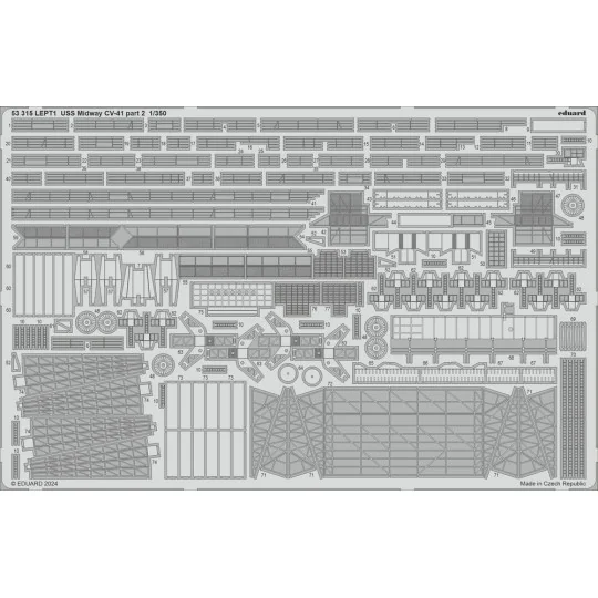 USS Midway CV-41 TRUMPETER, 1/350 - Eduard Accessories BIG5375