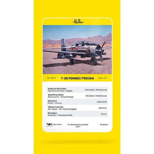 T-28 Fennec / Trojan - Heller 80279