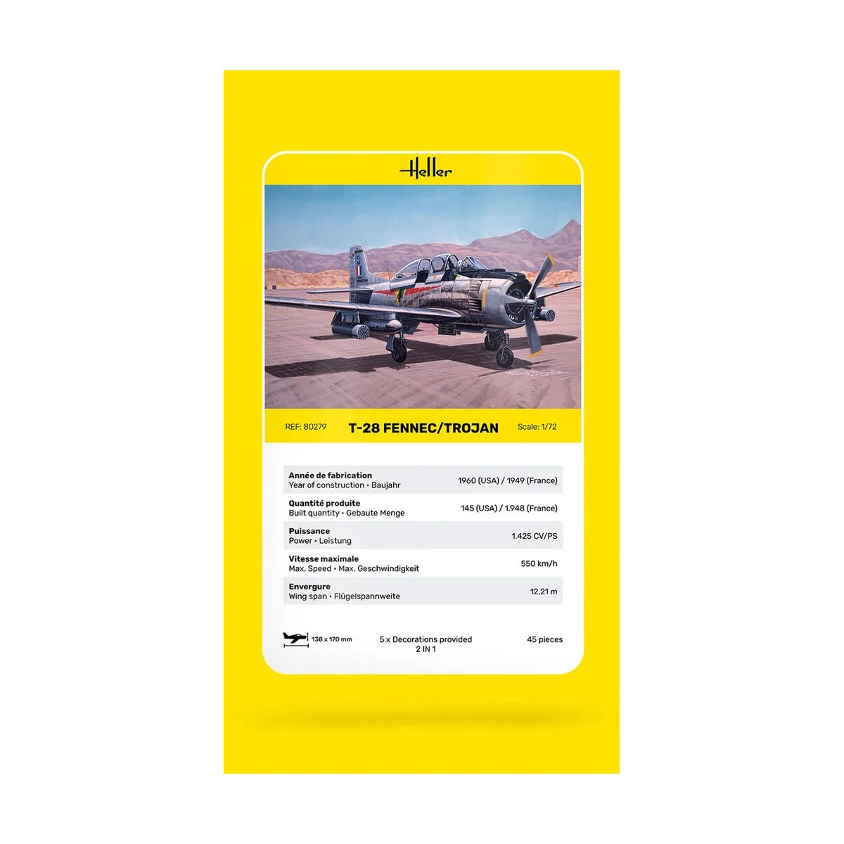 T-28 Fennec / Trojan - Heller 80279