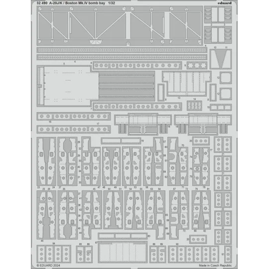 A-20J/K, 1/32 - Eduard Accessories BIG33161