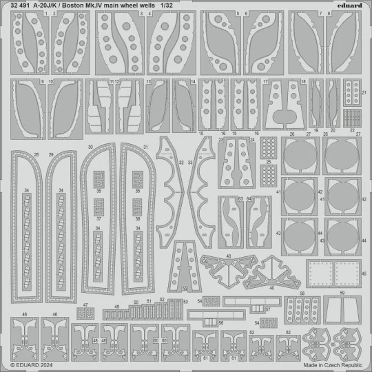A-20J/K, 1/32 - Eduard Accessories BIG33161