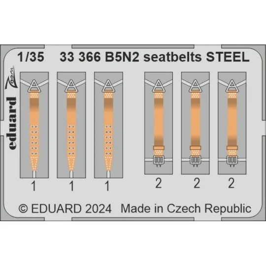 B5N2, 1/35 - Eduard Accessories BIG33163